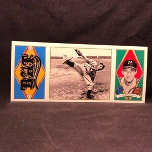 1993 Upper Deck Trifold Warren Spahn Card #116